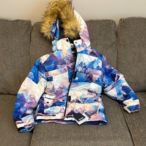 Women's Multicolor Ski Jacket